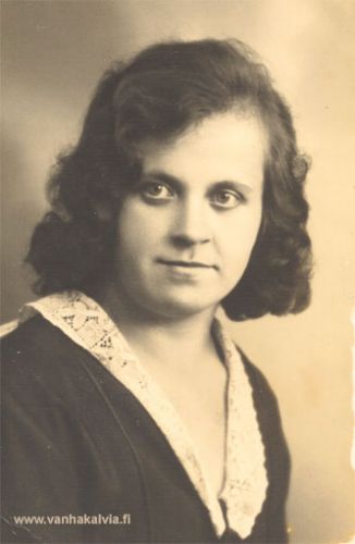 Alli Hietala - Fors
Alli Ingrid Hietala, s. 1908 (Hietala 18).
Keywords: Hietala Fors 