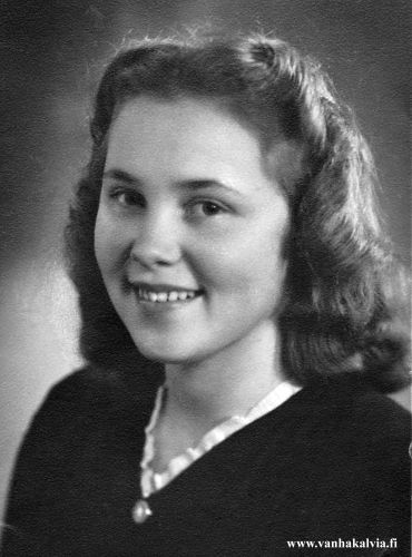 Inga Kangas
Uuno ja Hilda Kankaan tytär Inga (aviol. Kokko) nuoruuden kuvassa. (Kangas 27) 
Keywords: Kangas Kokko