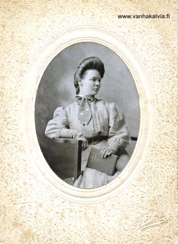 Tuntematon tyttö Amerikasta
Tyttö on mahdollisesti Brita Josefina Penttilän perhettä (Penttilä 21). 
Keywords: Penttilä Hibbing Minnesota USA