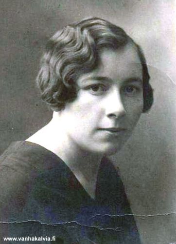 Linnea Suonperä
Linnea Maria Suonperä, *7.11.1904, k. 31.3.1964
(Suonperä 24)

Keywords: Suonperä