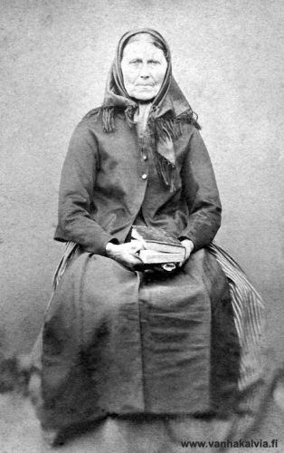 Lovisa Syväjärvi
Lovisa Syväjärvi (1854-1945, Syväjärvi 14).


Keywords: Syväjärvi 