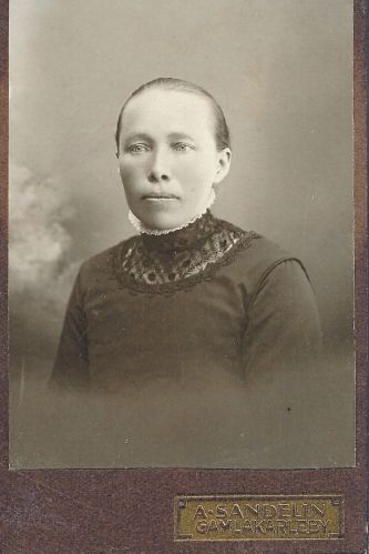 Vilhelmiina Hakunti - Huhta
Sofia Vilhelmiina Hakunti avioitui vuonna 1916 Matti Huhdan kanssa.
Keywords: Hakunti Huhta